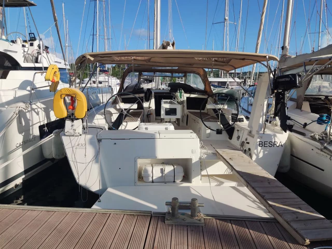 Dufour 430 GL BESRA  boat image