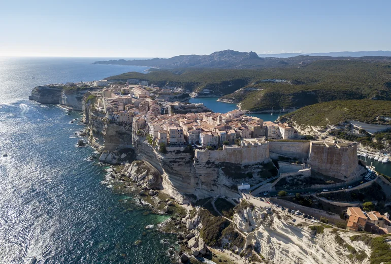 Italian Mediterranean fishing village